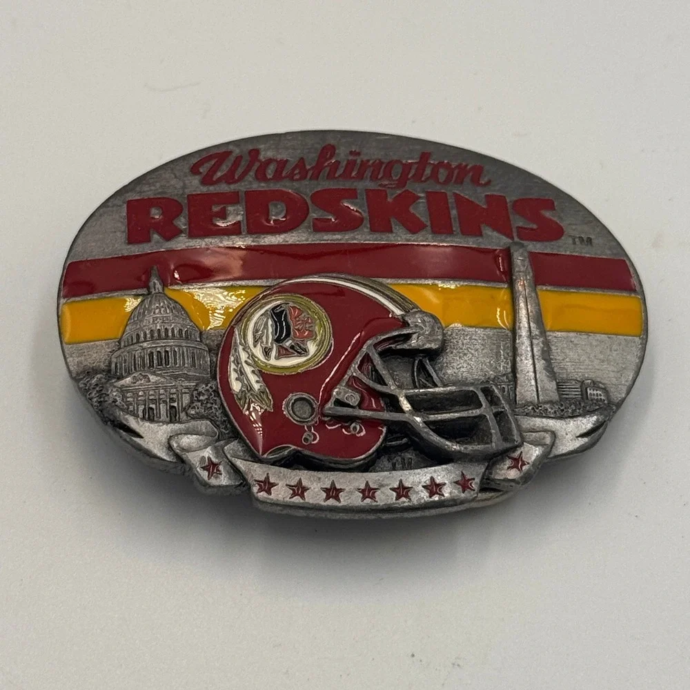 Vintage 1993 Siskiyou Washington Redskins NFL Belt Buckle Limited Edition 2623